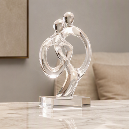 Crystal Couple Sculpture | SIVAWNELL