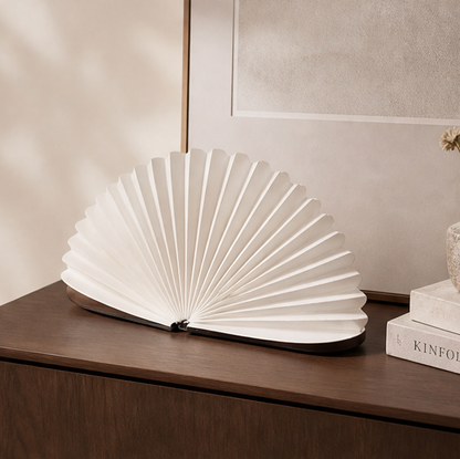 Folding Fan Book Lamp | SIVAWNELL