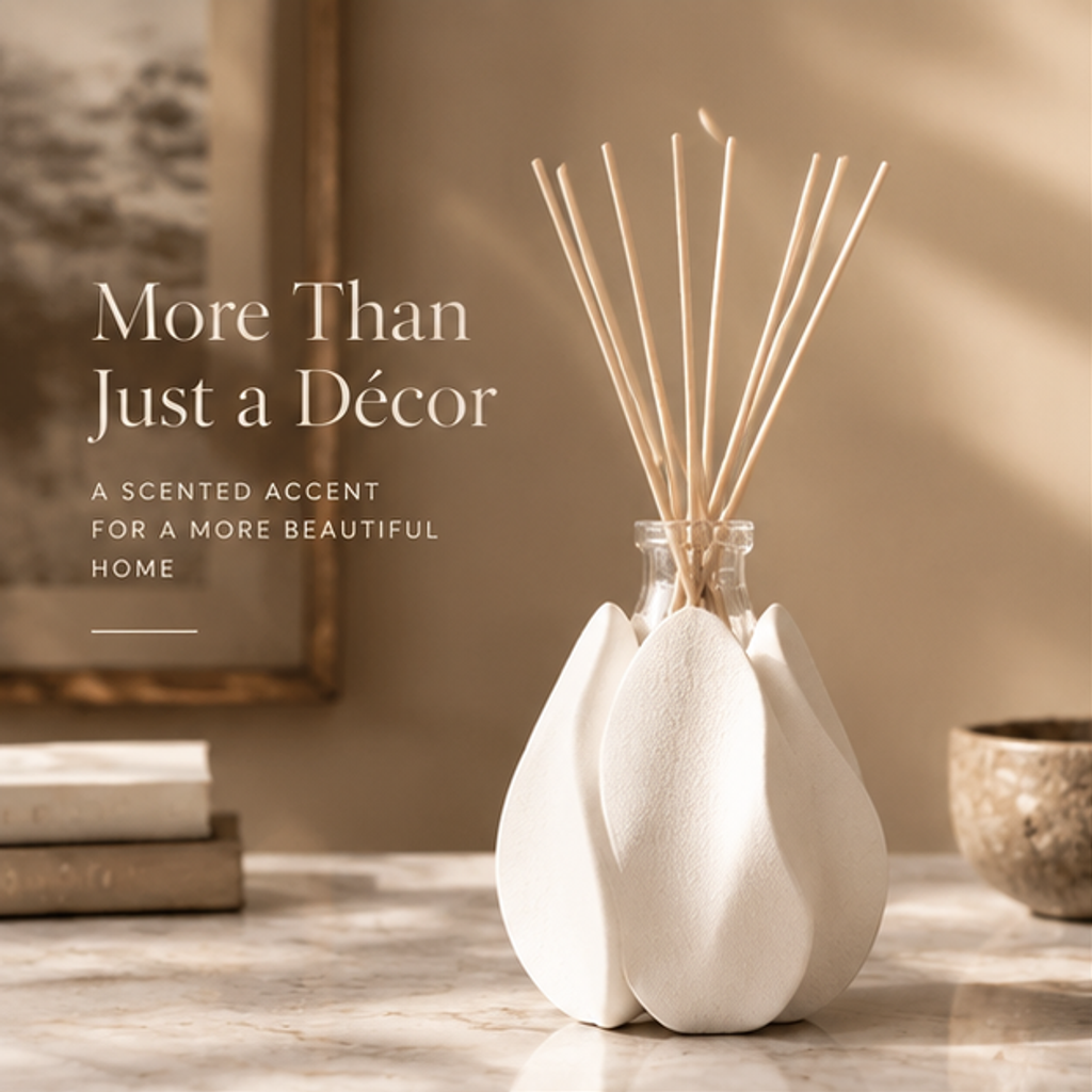 Petal Ceramic Reed Diffuser Holder | SIVAWNELL