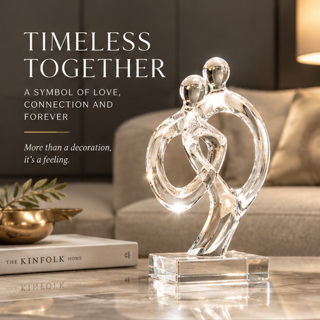 Crystal Couple Sculpture | SIVAWNELL