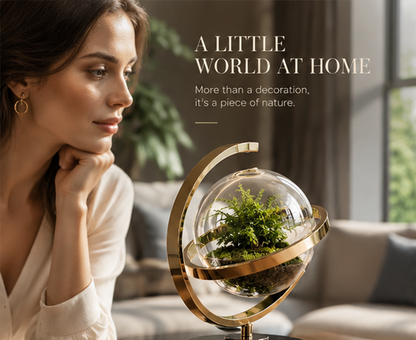 Globe Terrarium Sculpture | SIVAWNELL