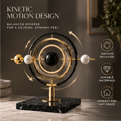 Kinetic Orbital Sculpture | SIVAWNELL