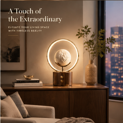 Moon LED Ring Lamp | SIVAWNELL