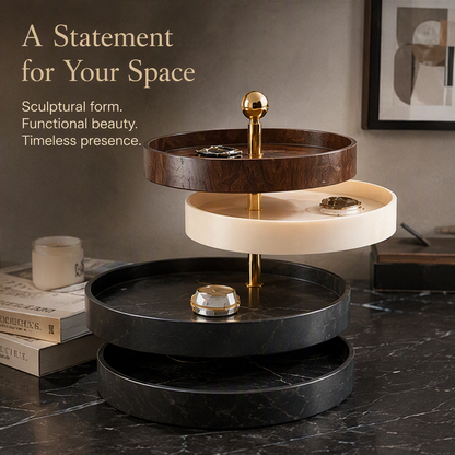 4-Tier Rotating Tray Organiser | SIVAWNELL